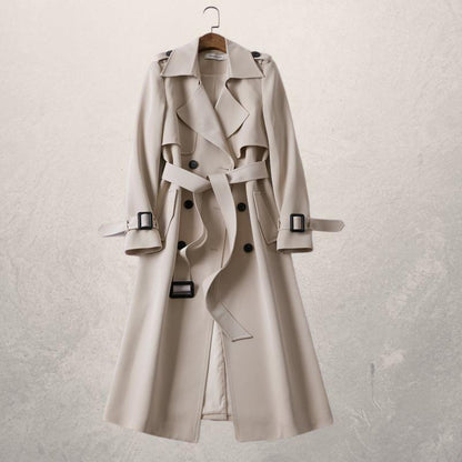 Manteau Lusie - Trench Mi-Long Élégant