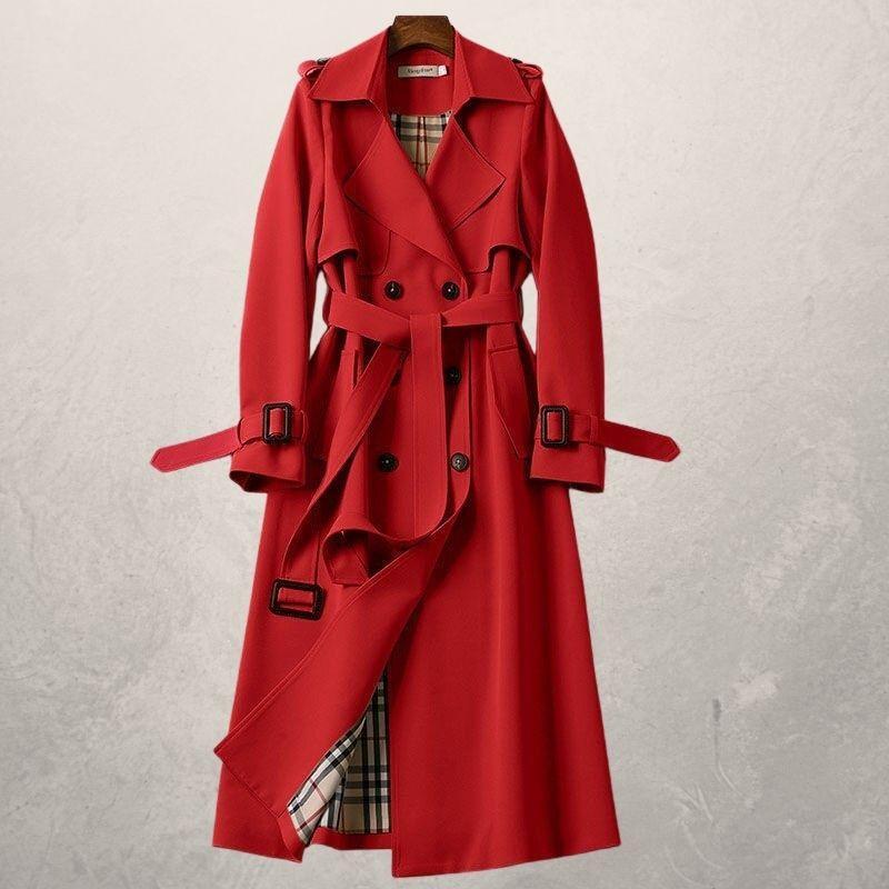 Manteau Lusie - Trench Mi-Long Élégant